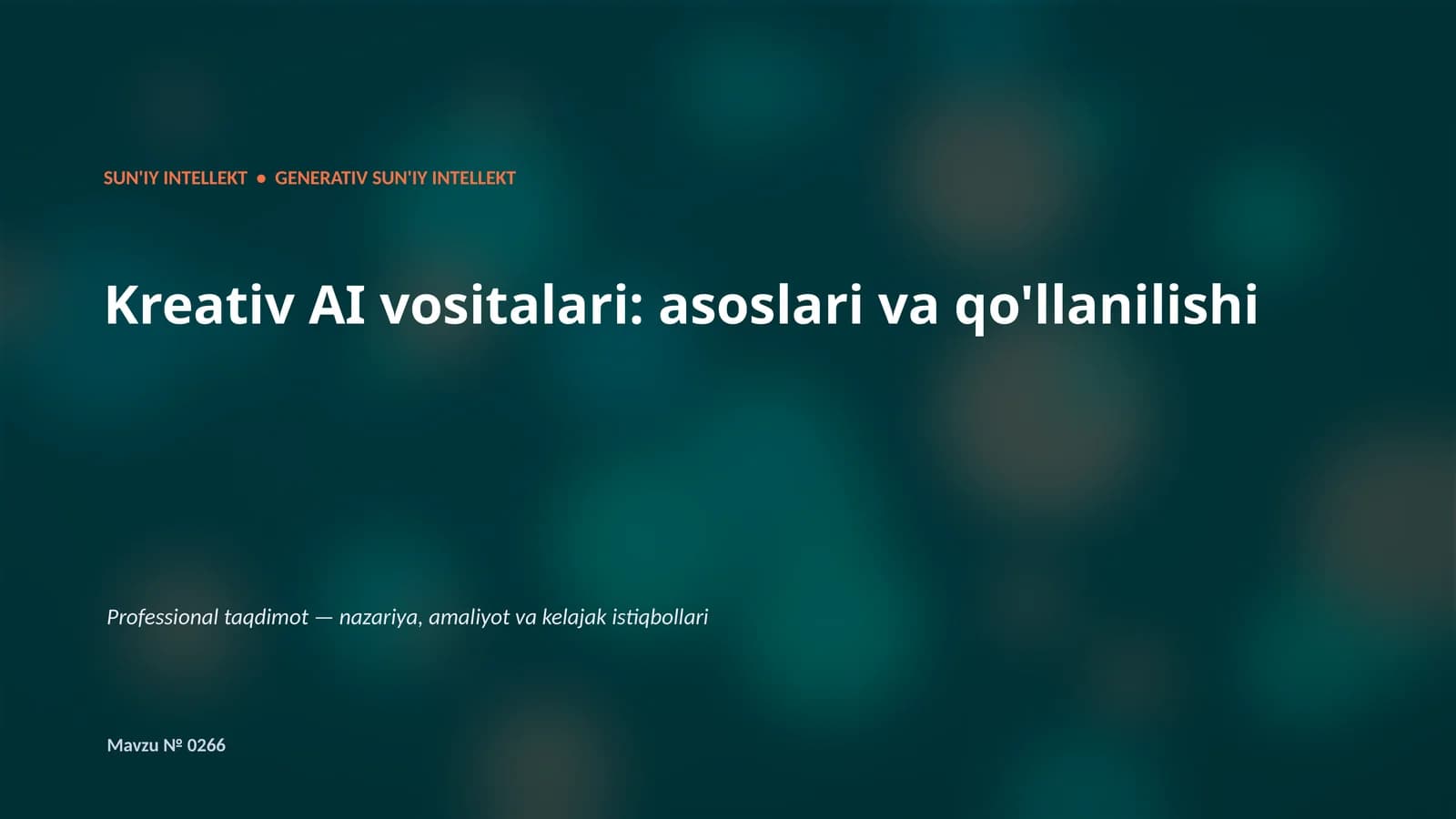 Generativ AI