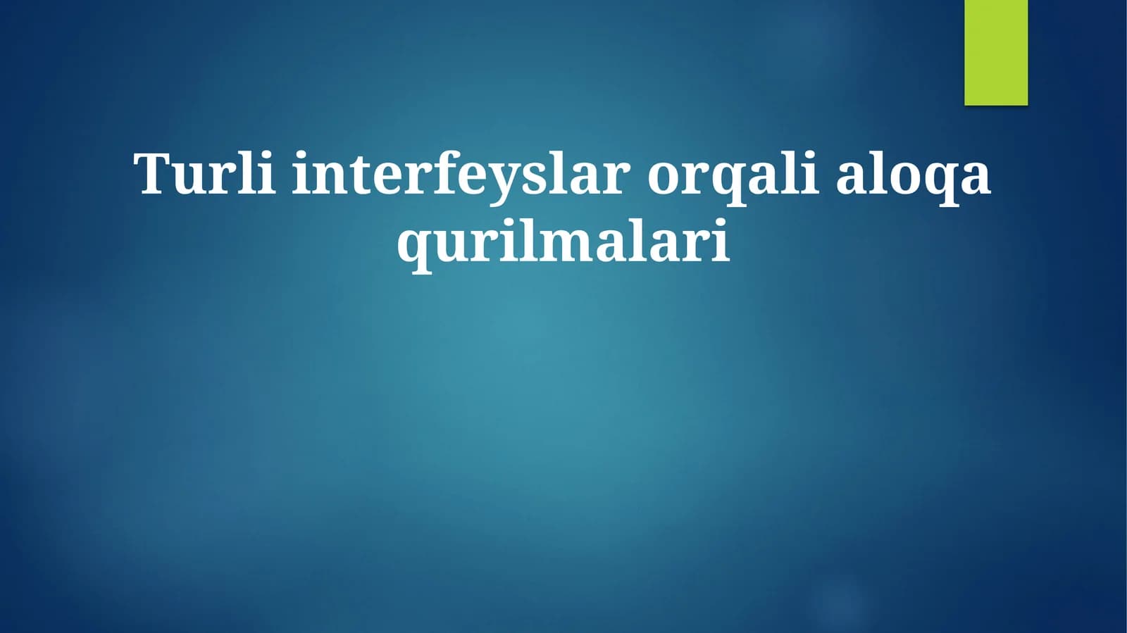 Koʻz Harakatlari Interfeyslari