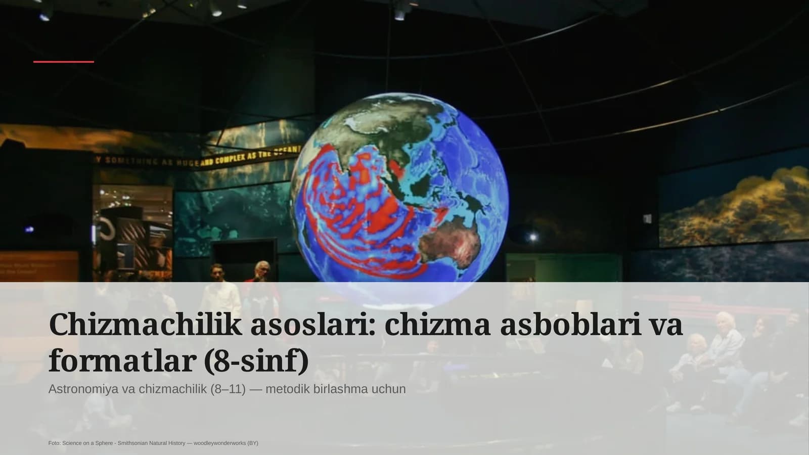 Chizmachilik asoslari: chizma asboblari va formatlar (8-sinf)