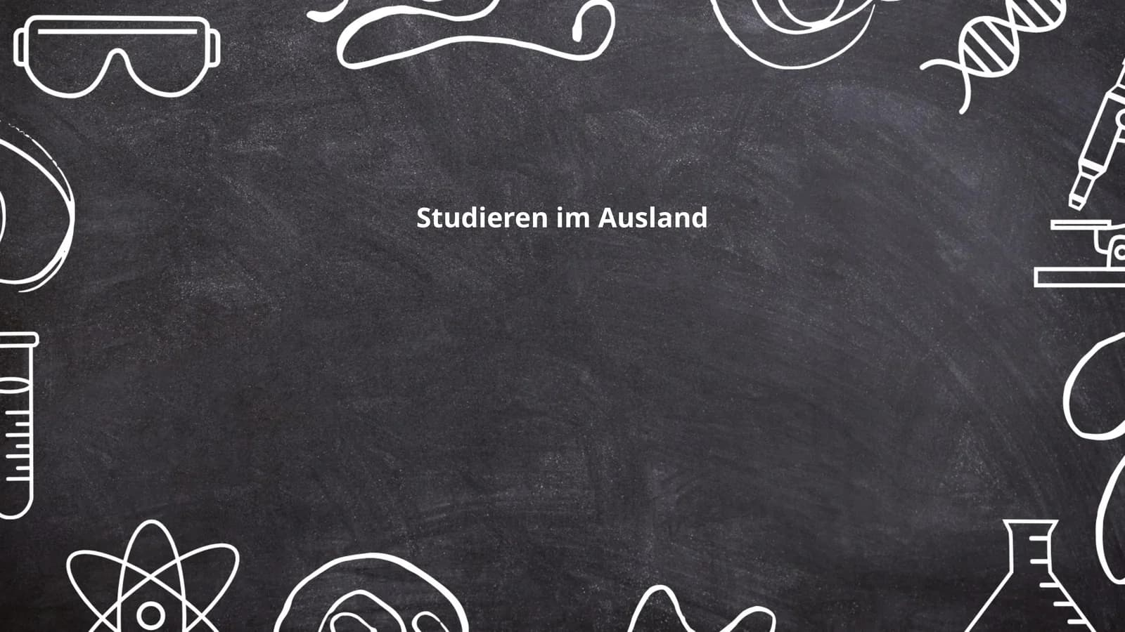 Studieren im Ausland