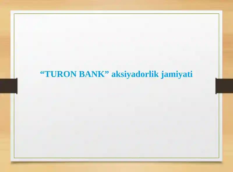 O'zbekistonbank tizimi