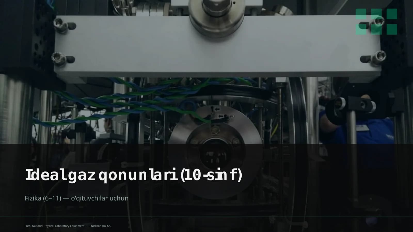 Ideal gaz qonunlari (10-sinf)