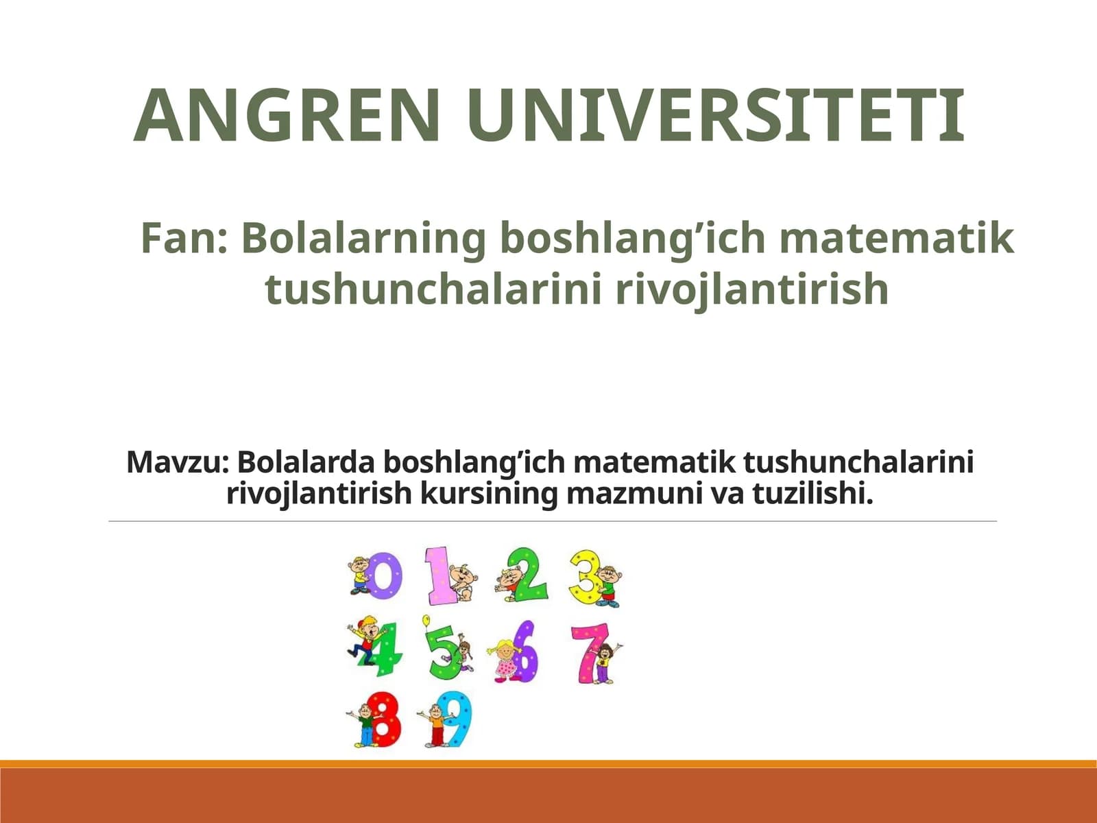 Boshlang`ichmatеmatikakursi