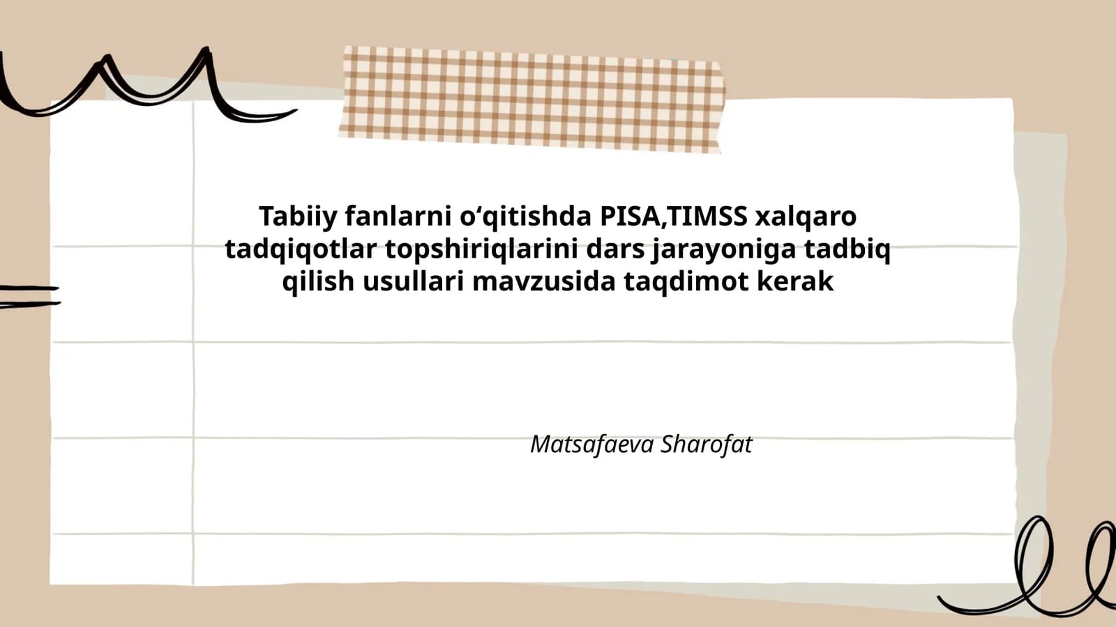 PISA va TIMSS tadqiqotlarining mohiyati