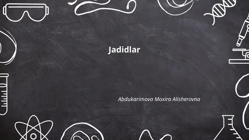 Jadidlar