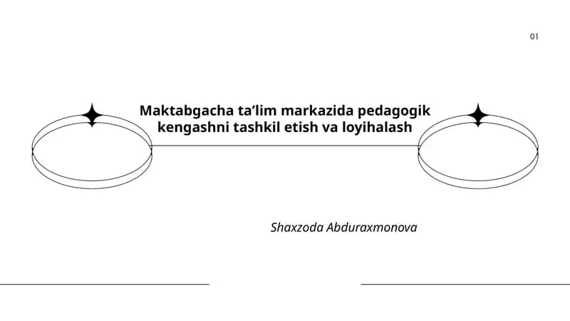 Maktabgacha taʼlim markazida pedagogik kengashni tashkil etish va loyihalash