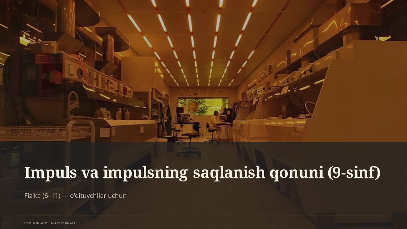 Impuls va impulsning saqlanish qonuni (9-sinf)