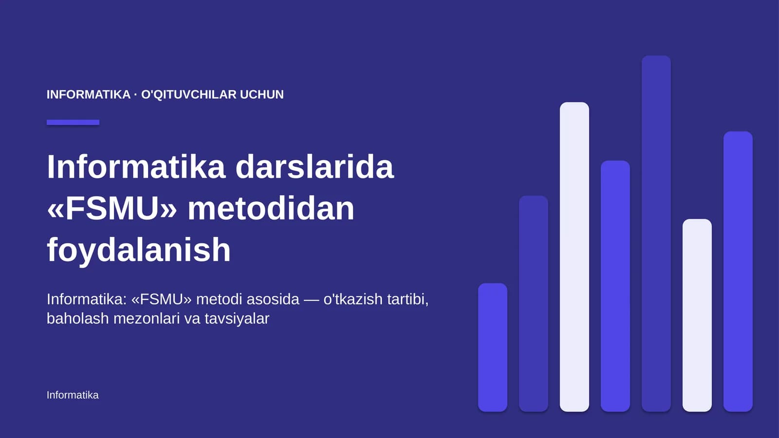 informatika darslarida fsmu metodidan foydalanish 2529