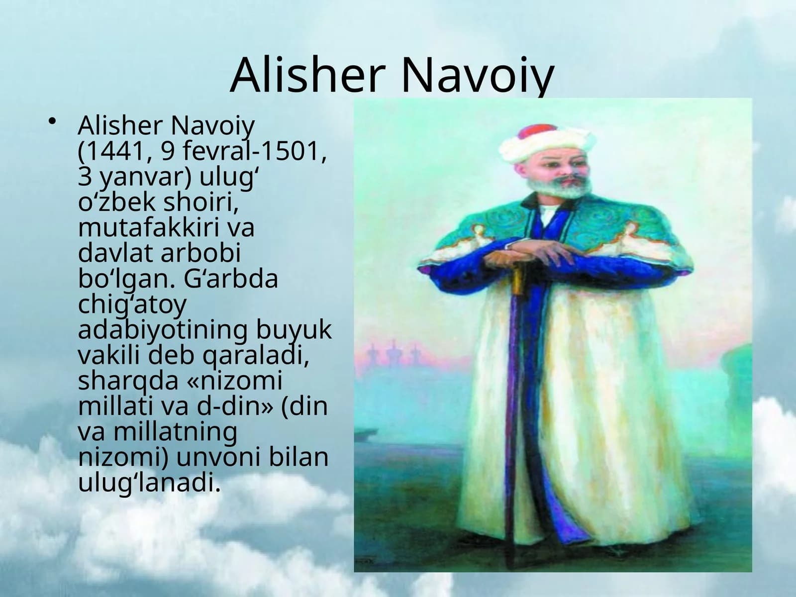 Alisher Navoiy
