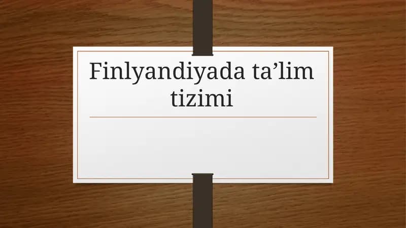 Finlyandiyalik maktab o‘quvchilari
