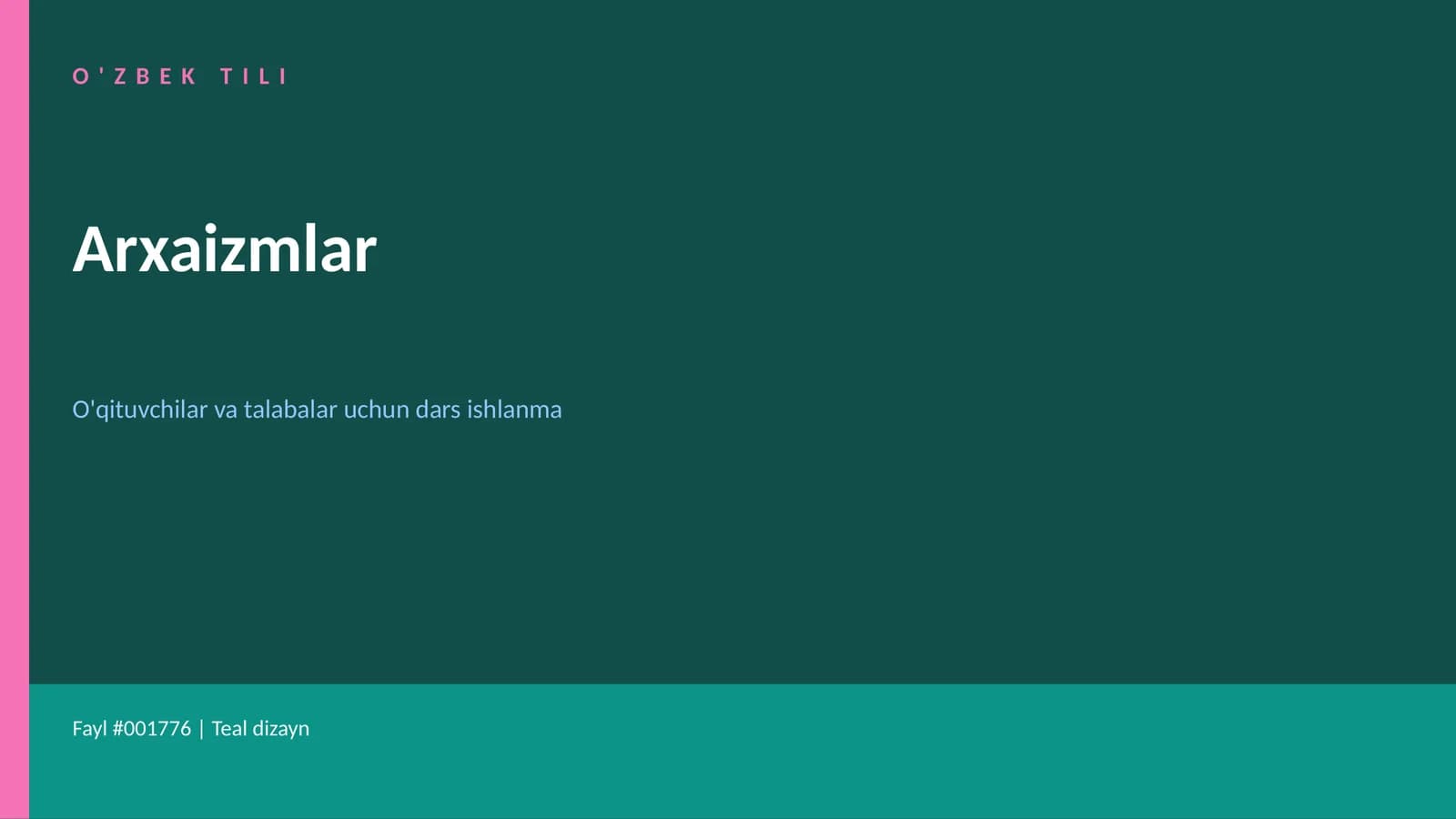 Neologizmlar