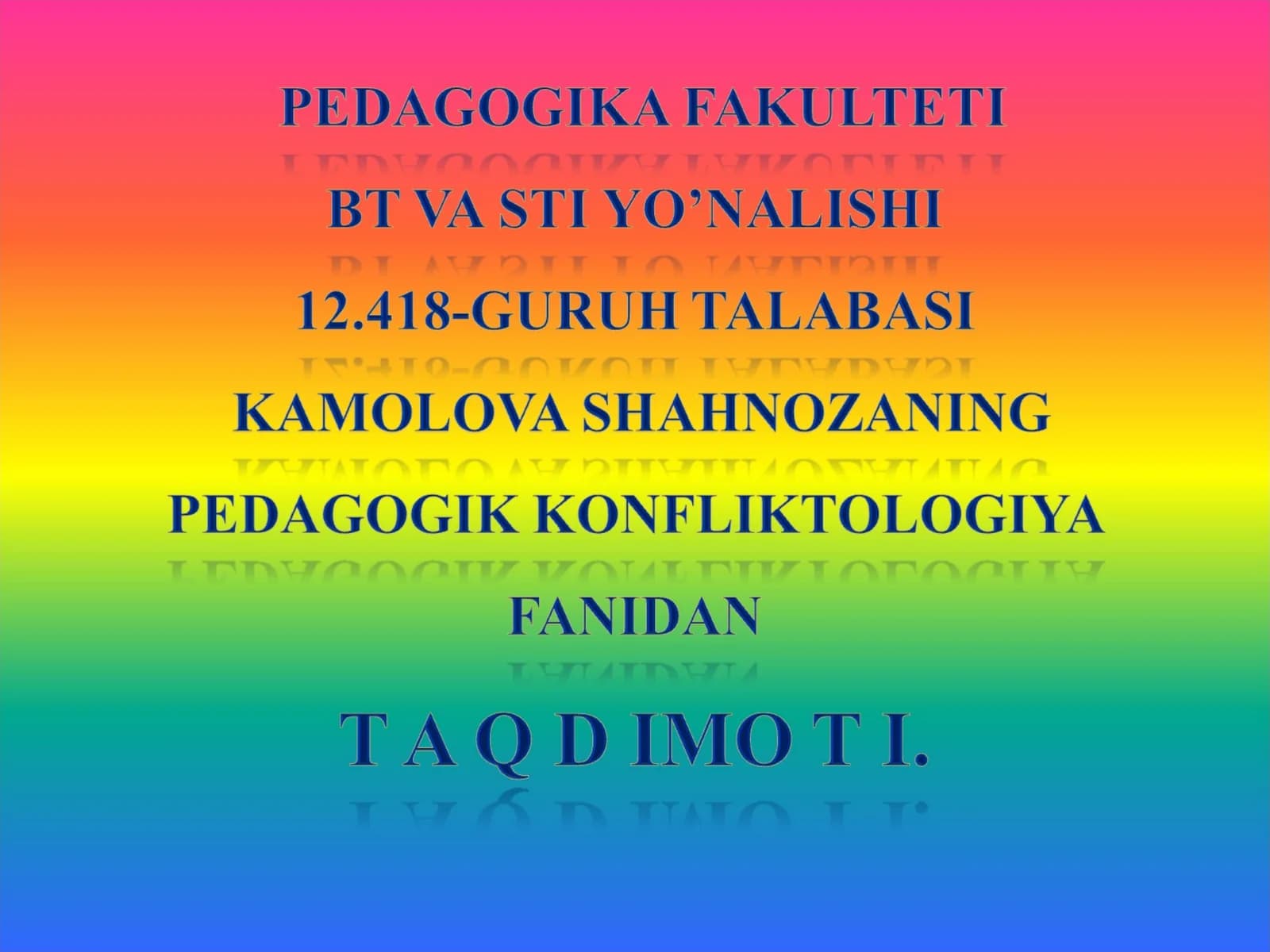 Pedagogik muloqot