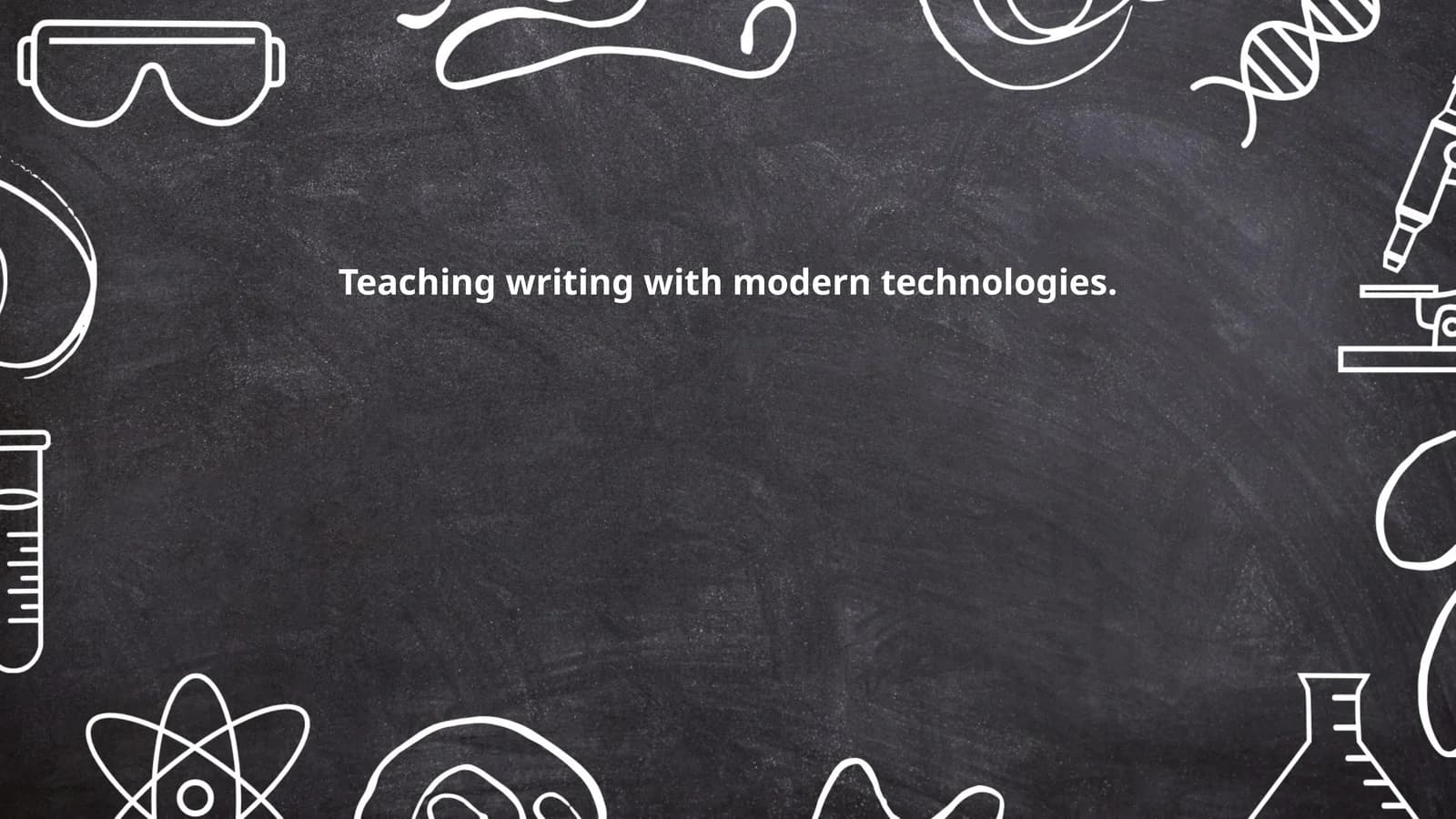 Teaching writing with modern technologies
