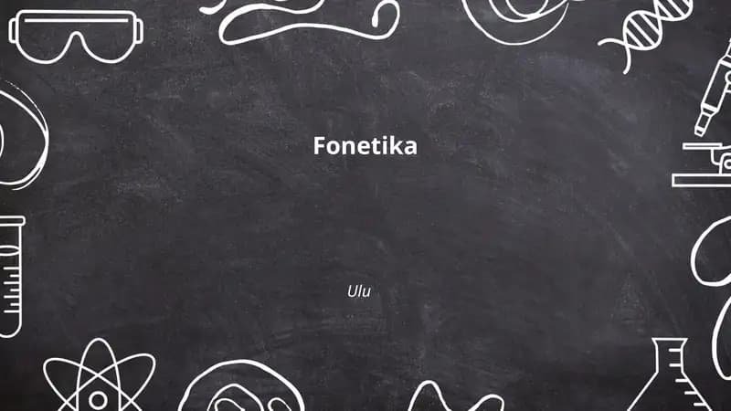 Fonetika