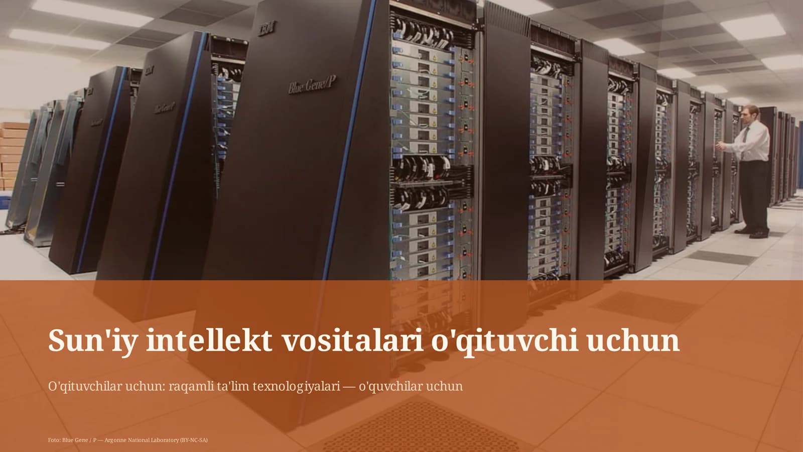 Sun'iy intellekt vositalari o'qituvchi uchun