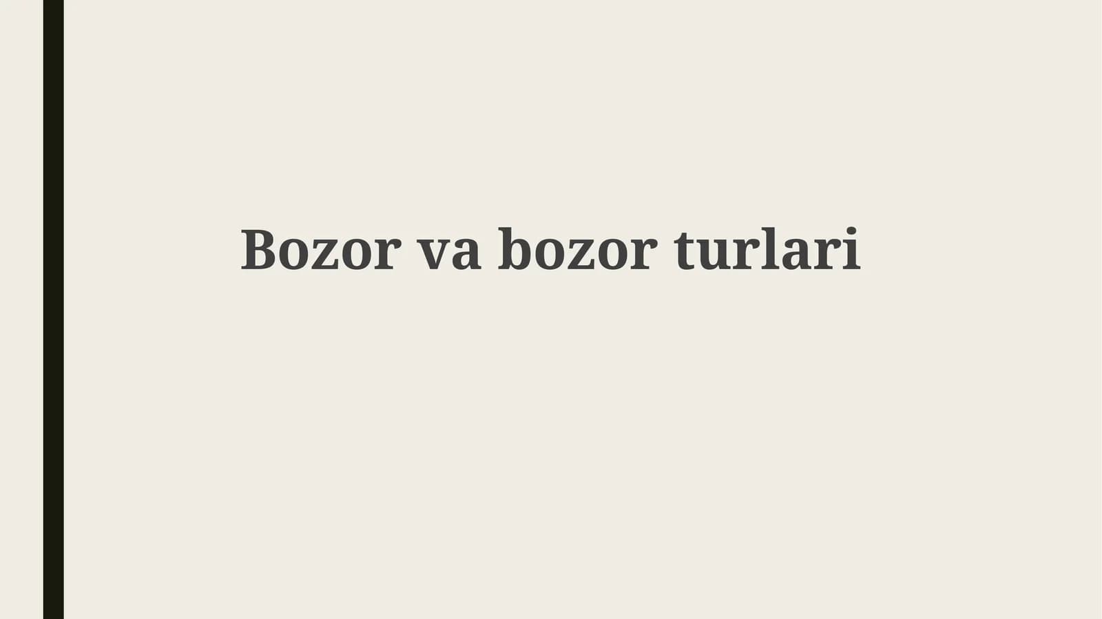 Bozorvabozorturlari