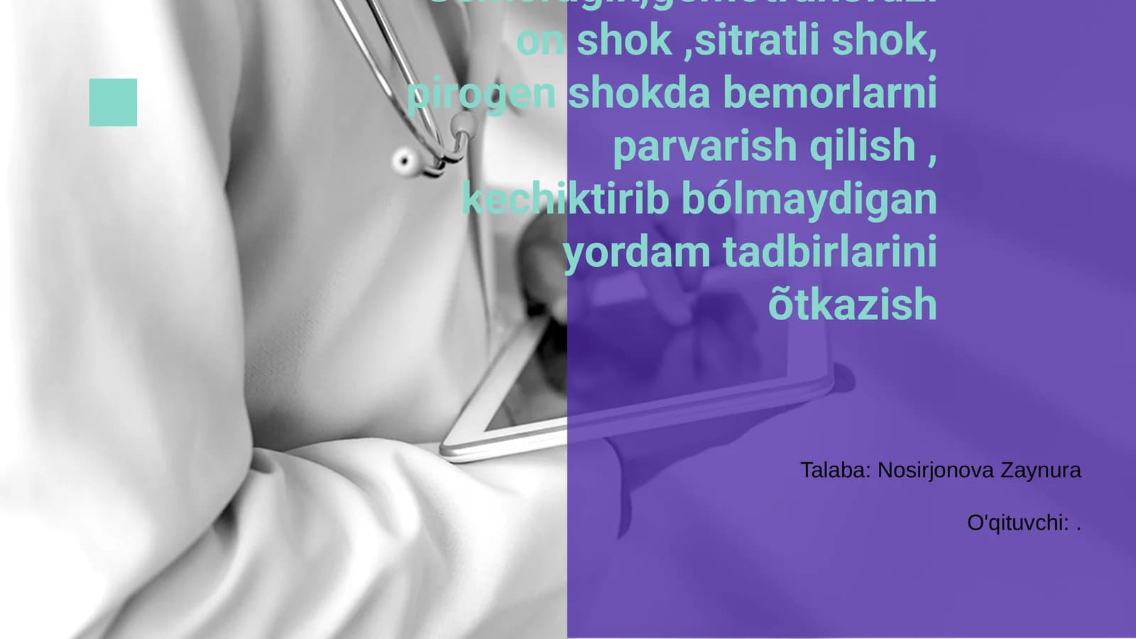Gemoragik shok
