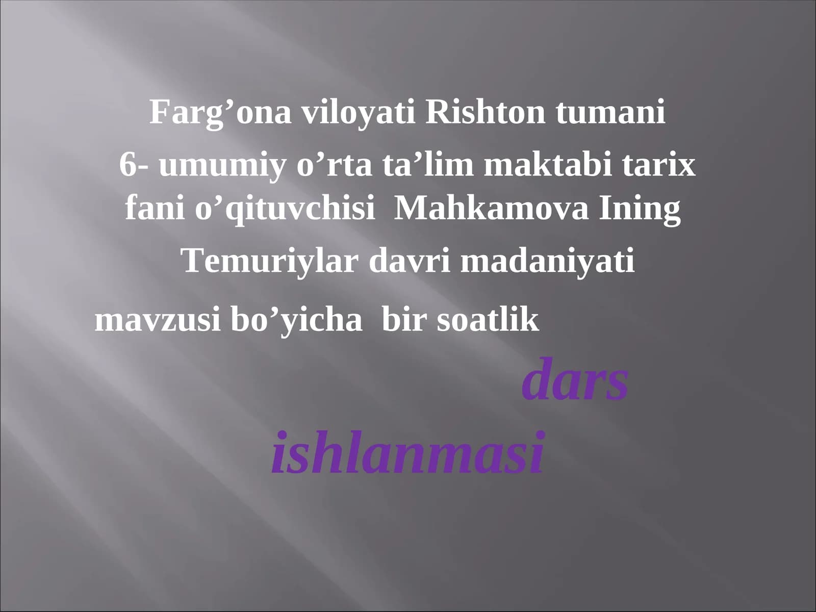 Temuriylar davri madaniyati