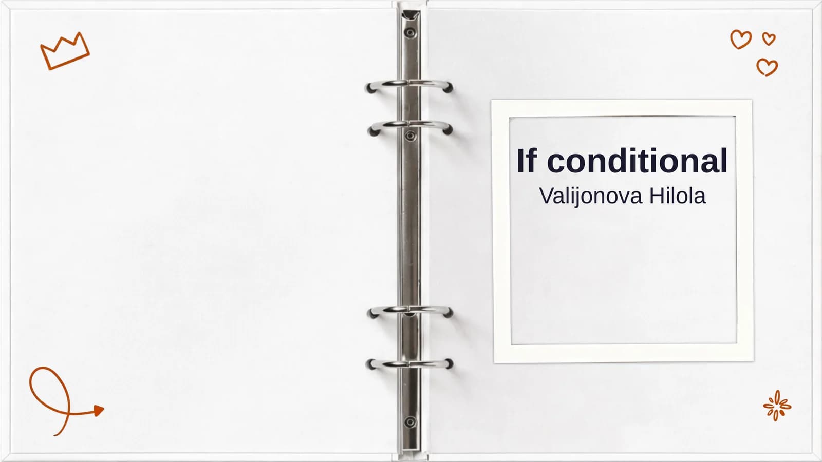 If Conditional