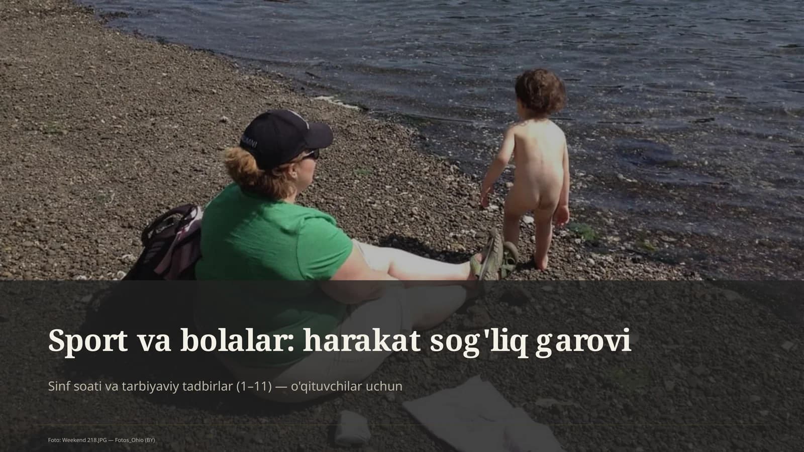 Sport va bolalar: harakat sog'liq garovi