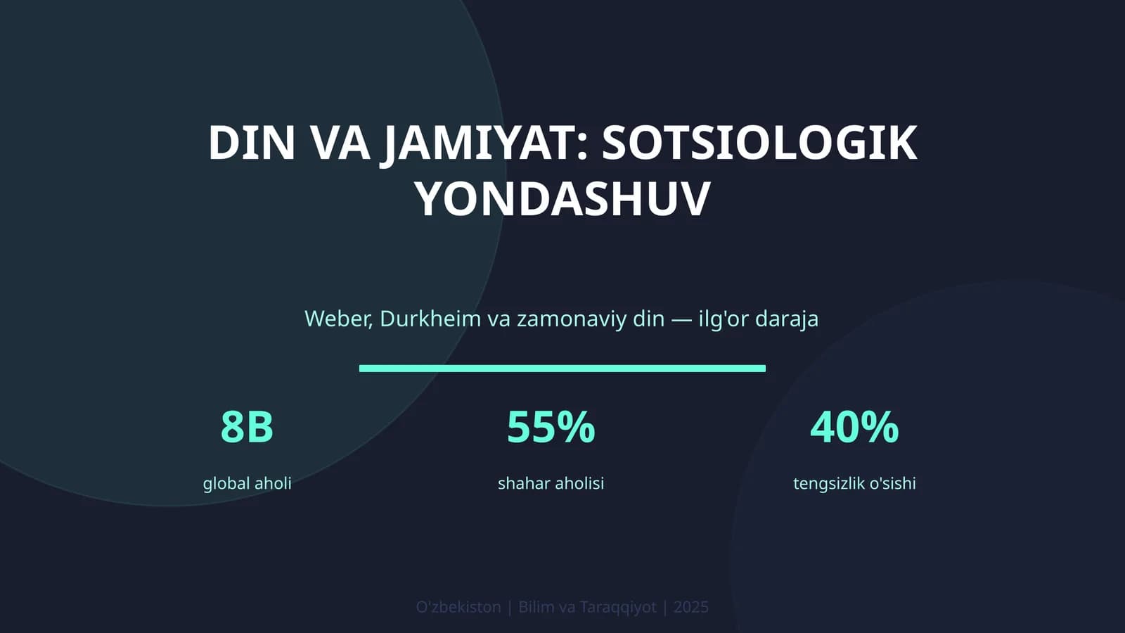 Din va jamiyat: sotsiologik yondashuv