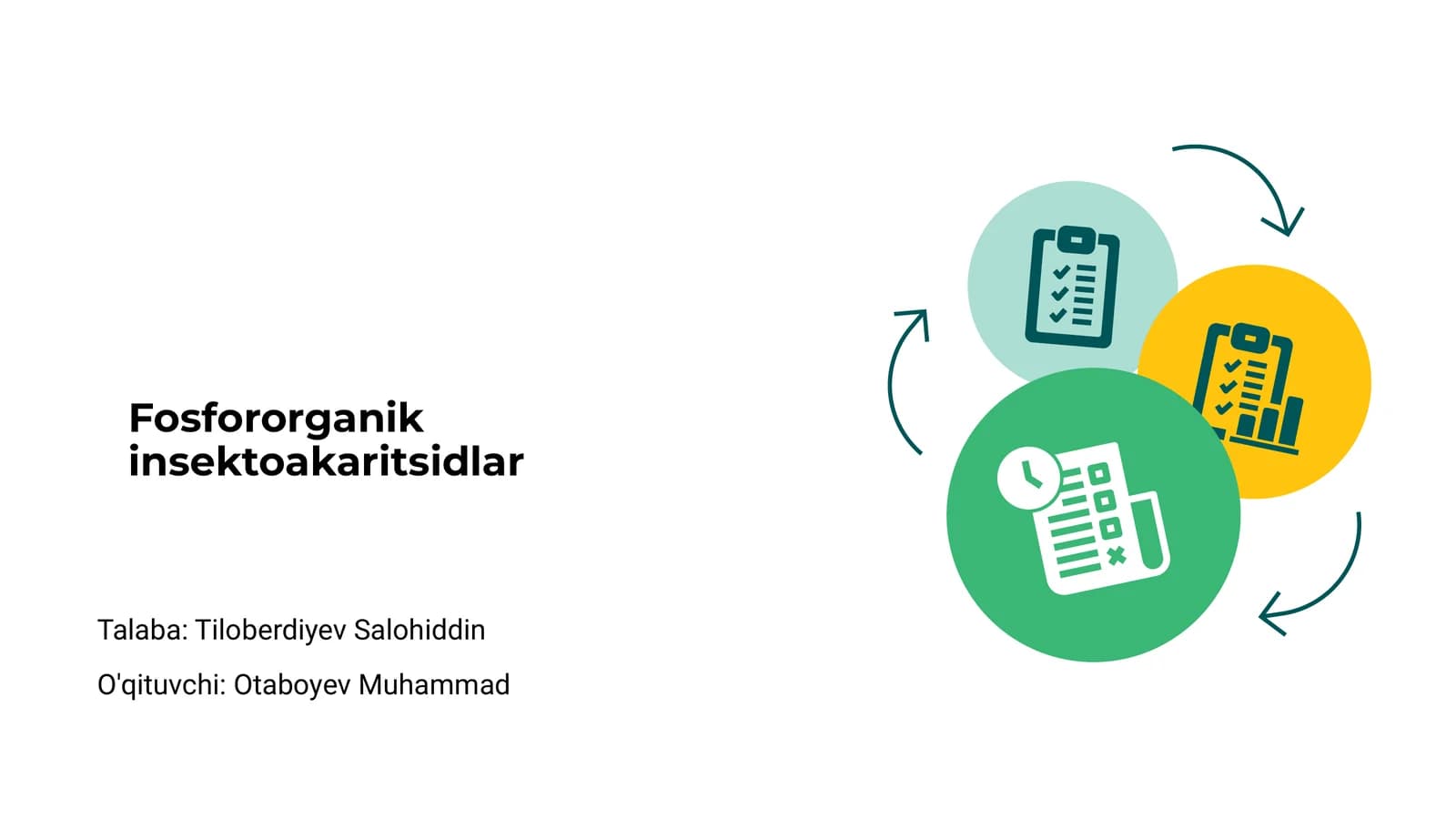 Fosfororganik insektoakaritsidlar