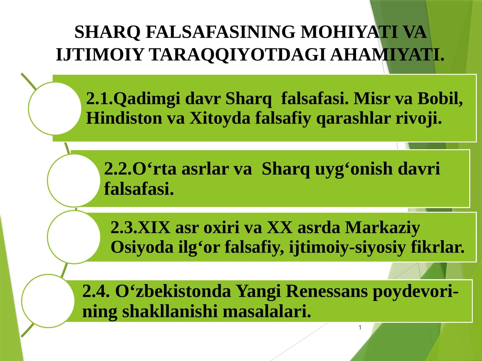 Sharq falsafasi