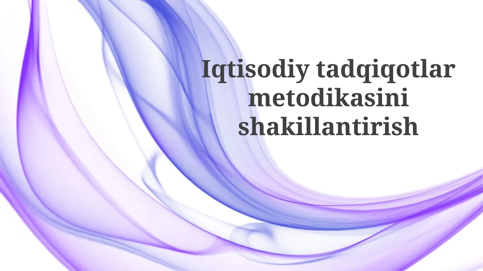 Tadqiqot metodologiyasi