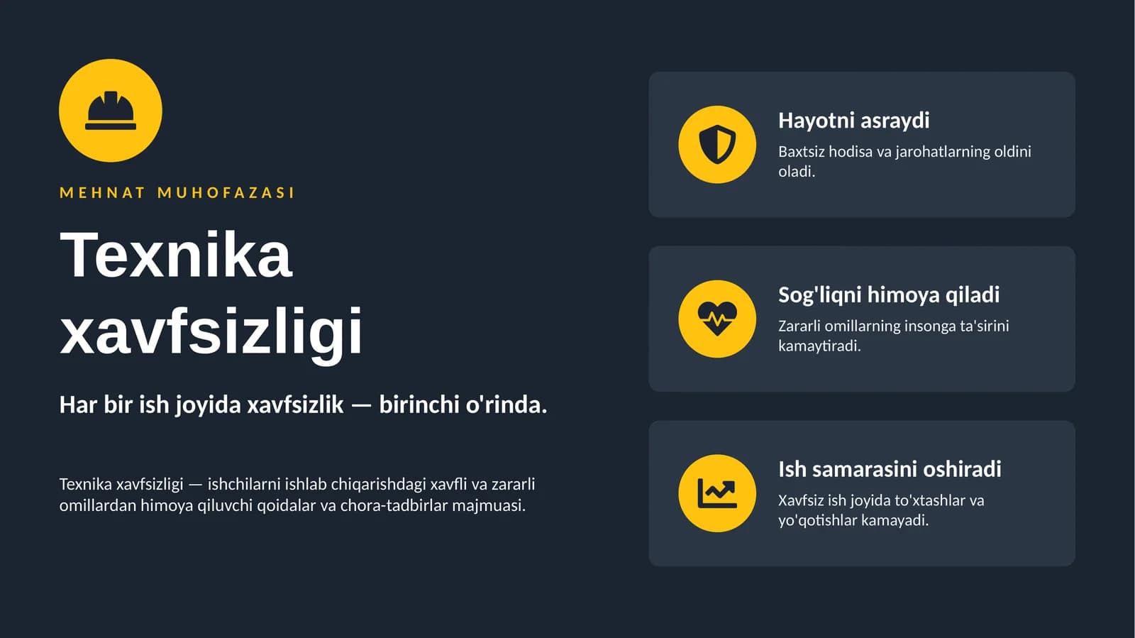 TEXNIKA XAVFSIZLIGI
