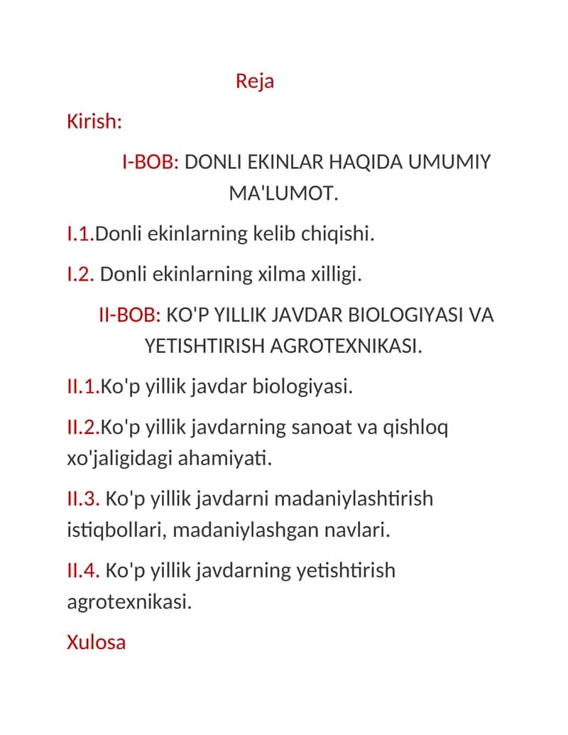 Donli ekinlar