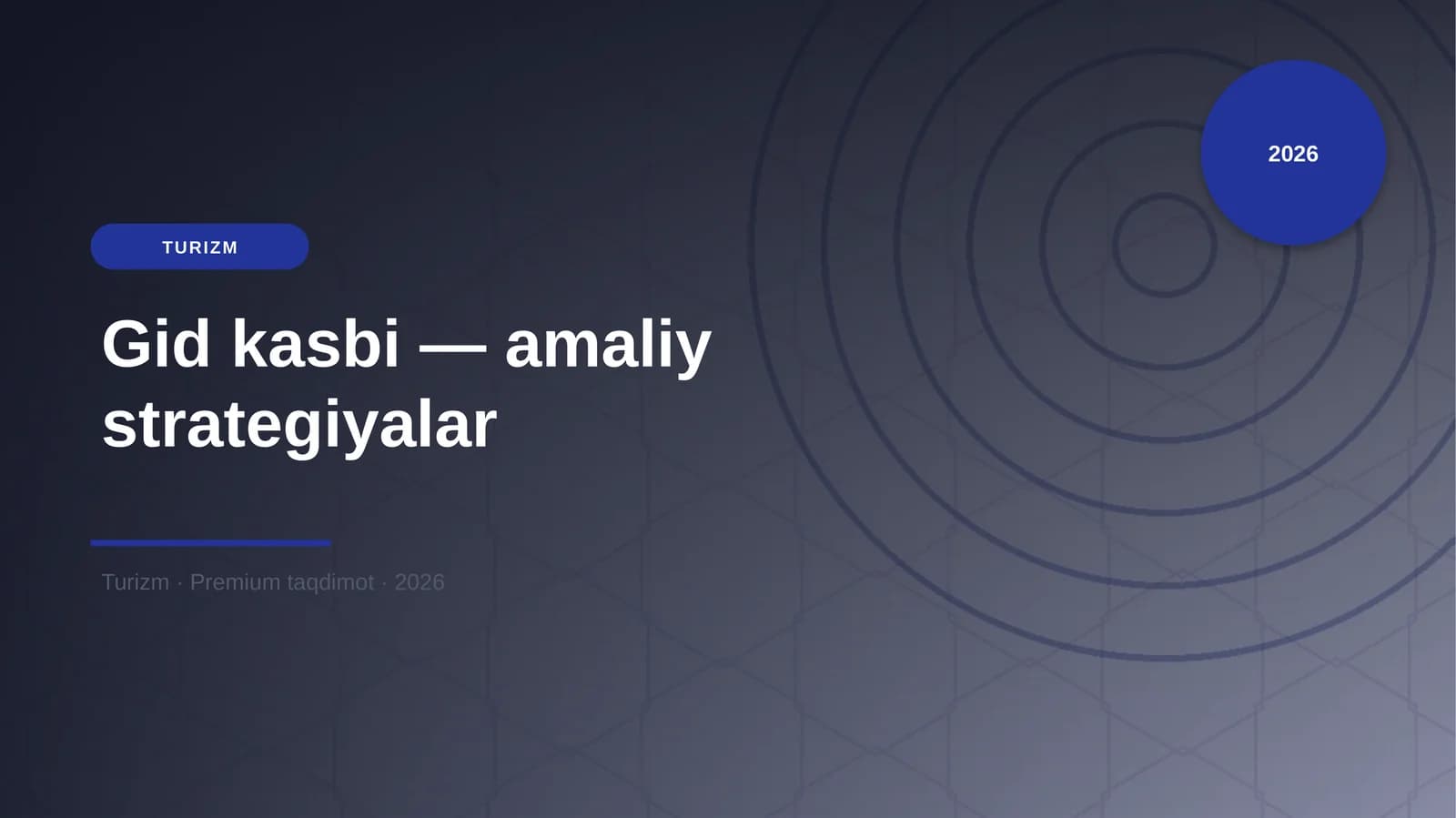 Gid kasbi — amaliy strategiyalar