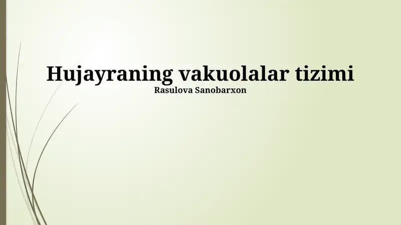 Vakuol membranasi (tonoplast)