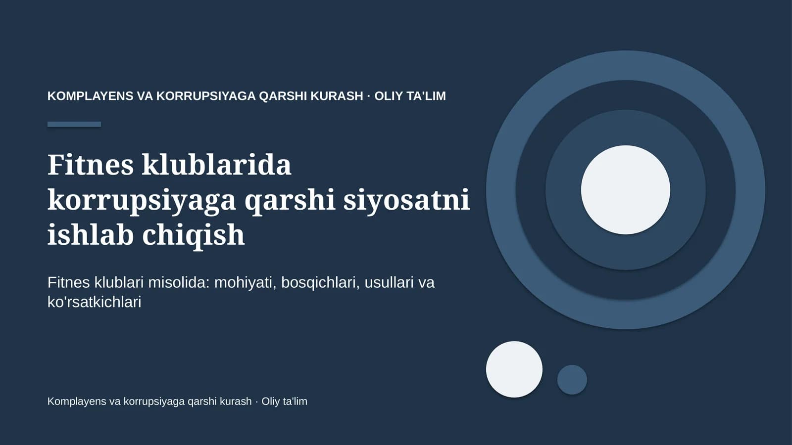 fitnes klublarida korrupsiyaga qarshi siyosatni ishlab chiqish 8791