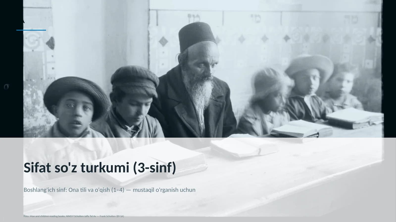 Sifat so'z turkumi (3-sinf)