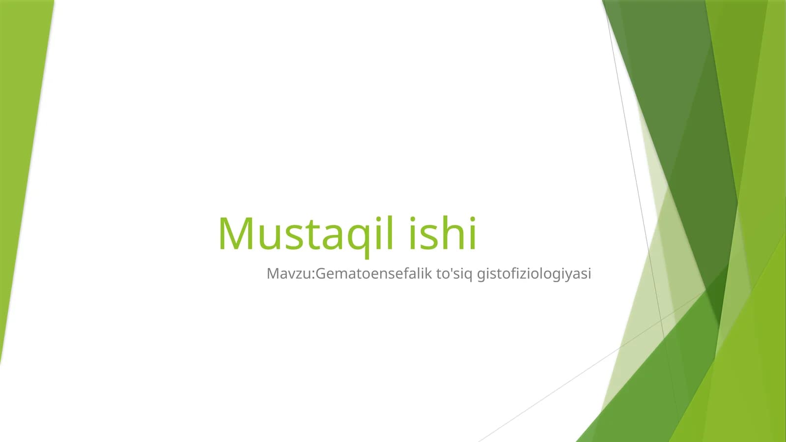 Gematoensefalik to'siq gistofiziologiyasi