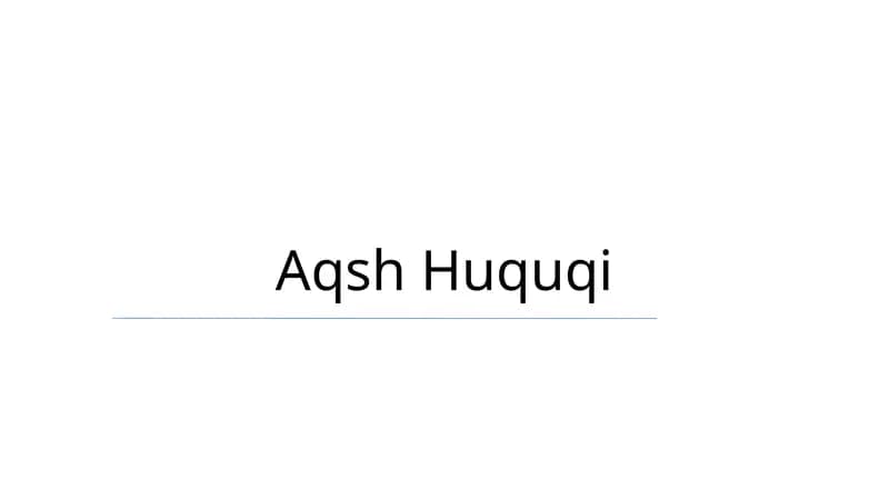 Aqsh Huquqi