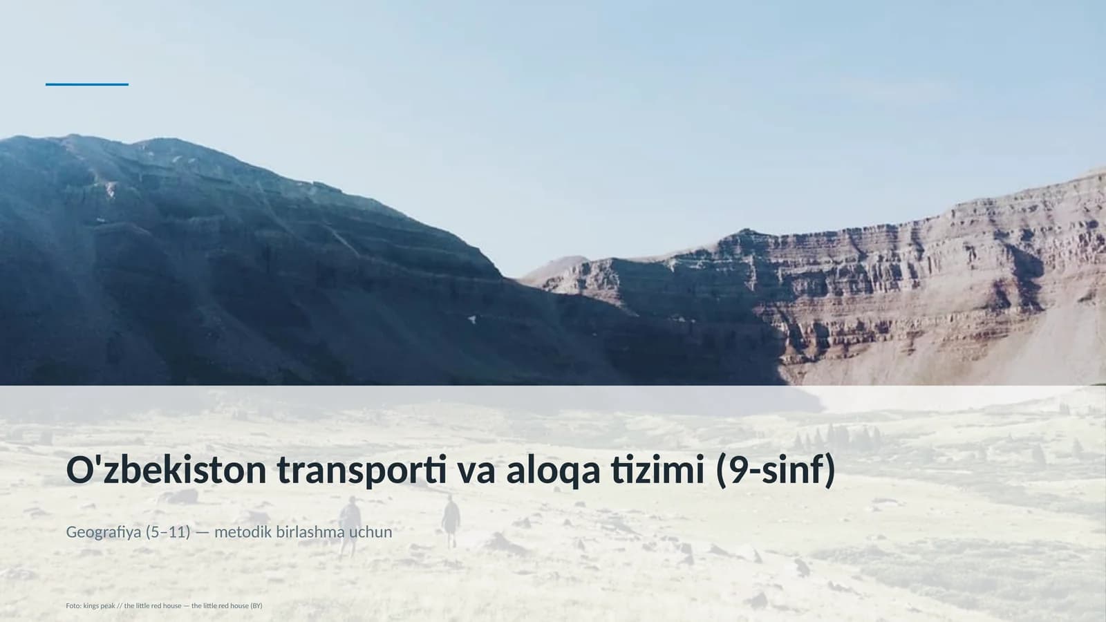 O'zbekiston transporti va aloqa tizimi (9-sinf)