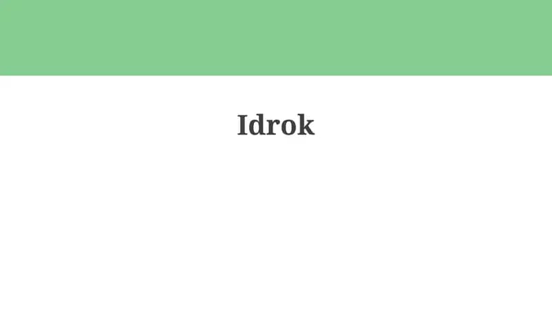 Idrok