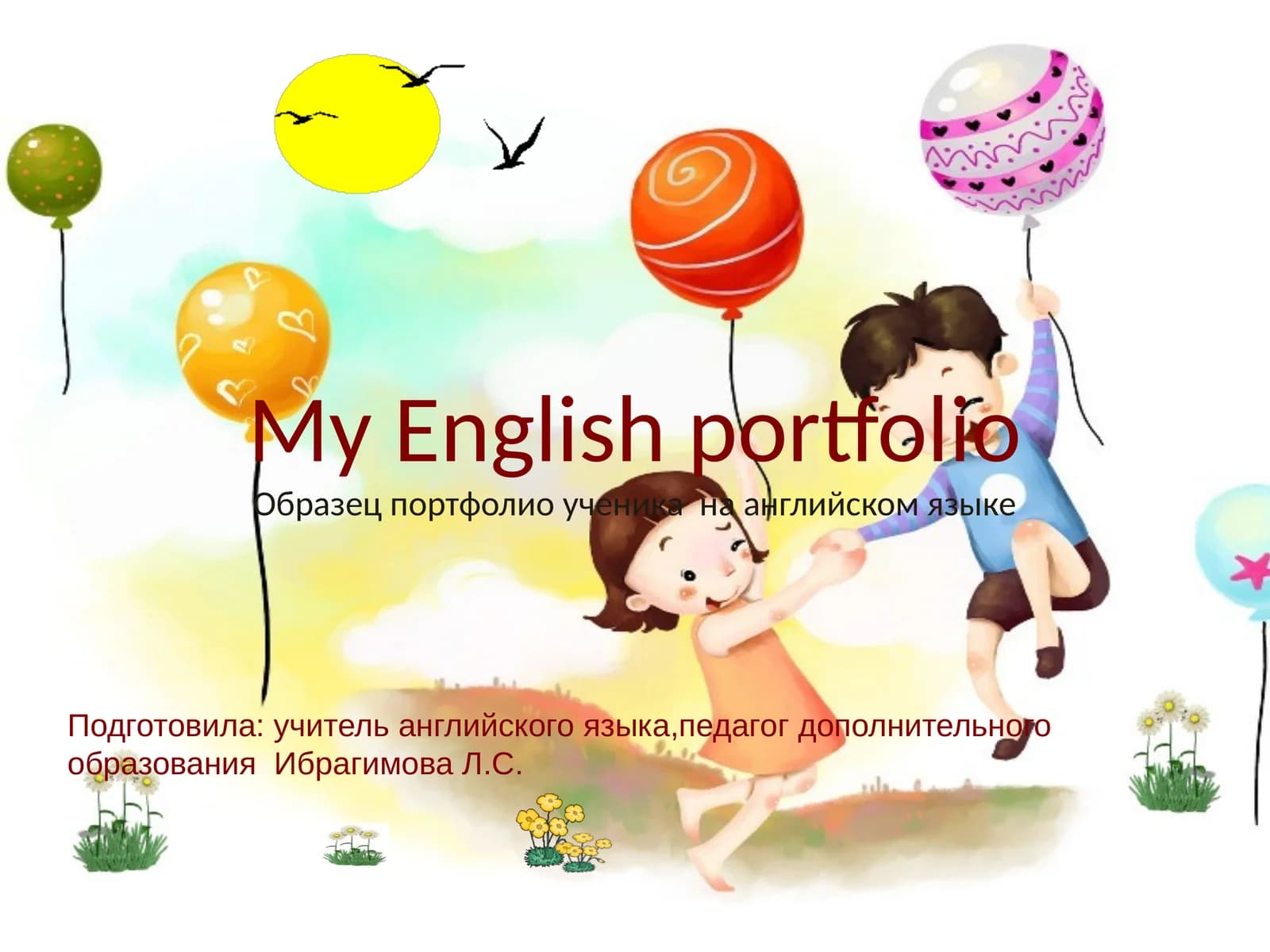 My English portfolio