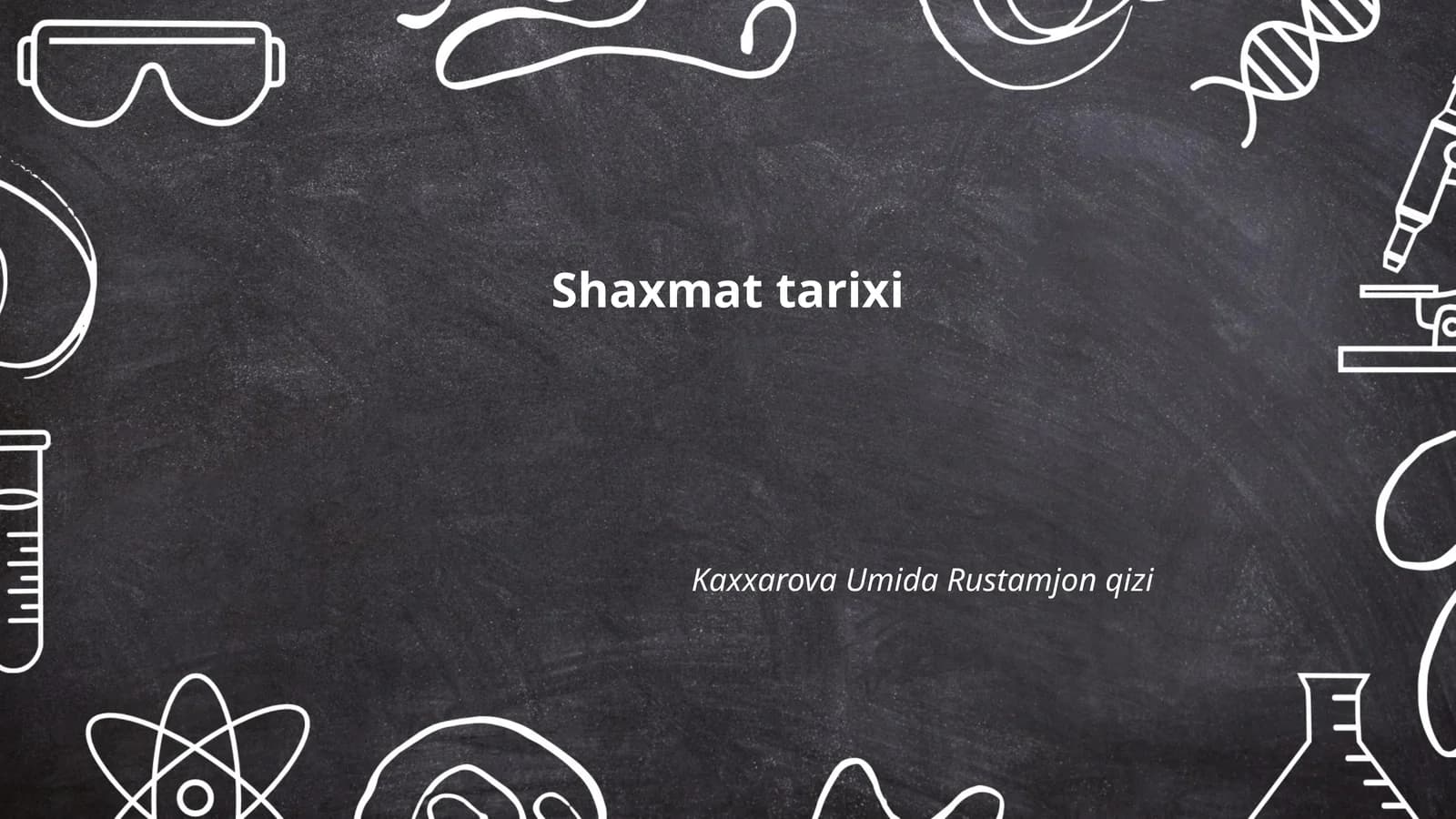 Shaxmat tarixi