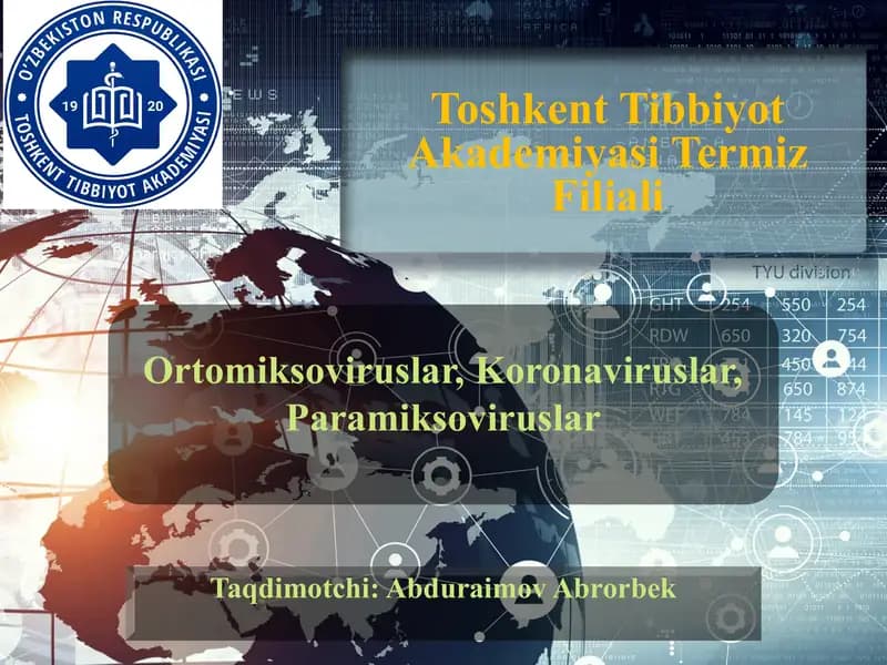 Ortomiksoviruslar