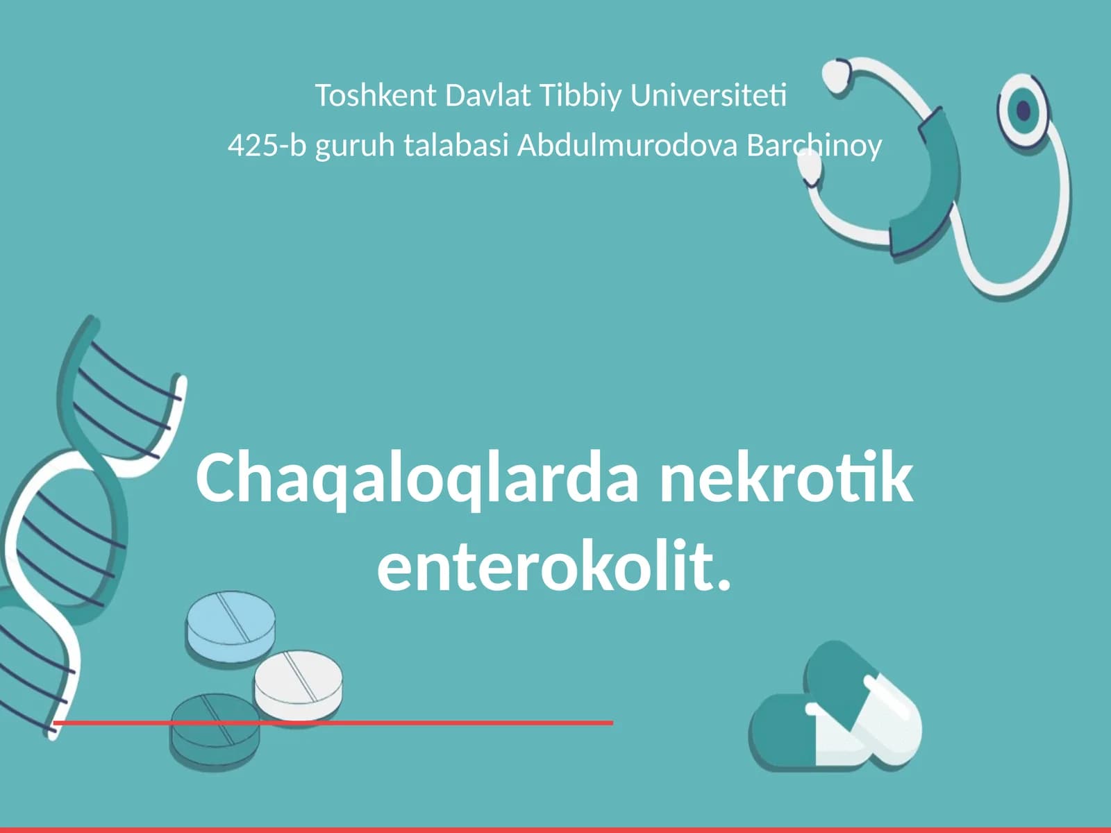 Chaqaloqlarda nekrotik enterokolit