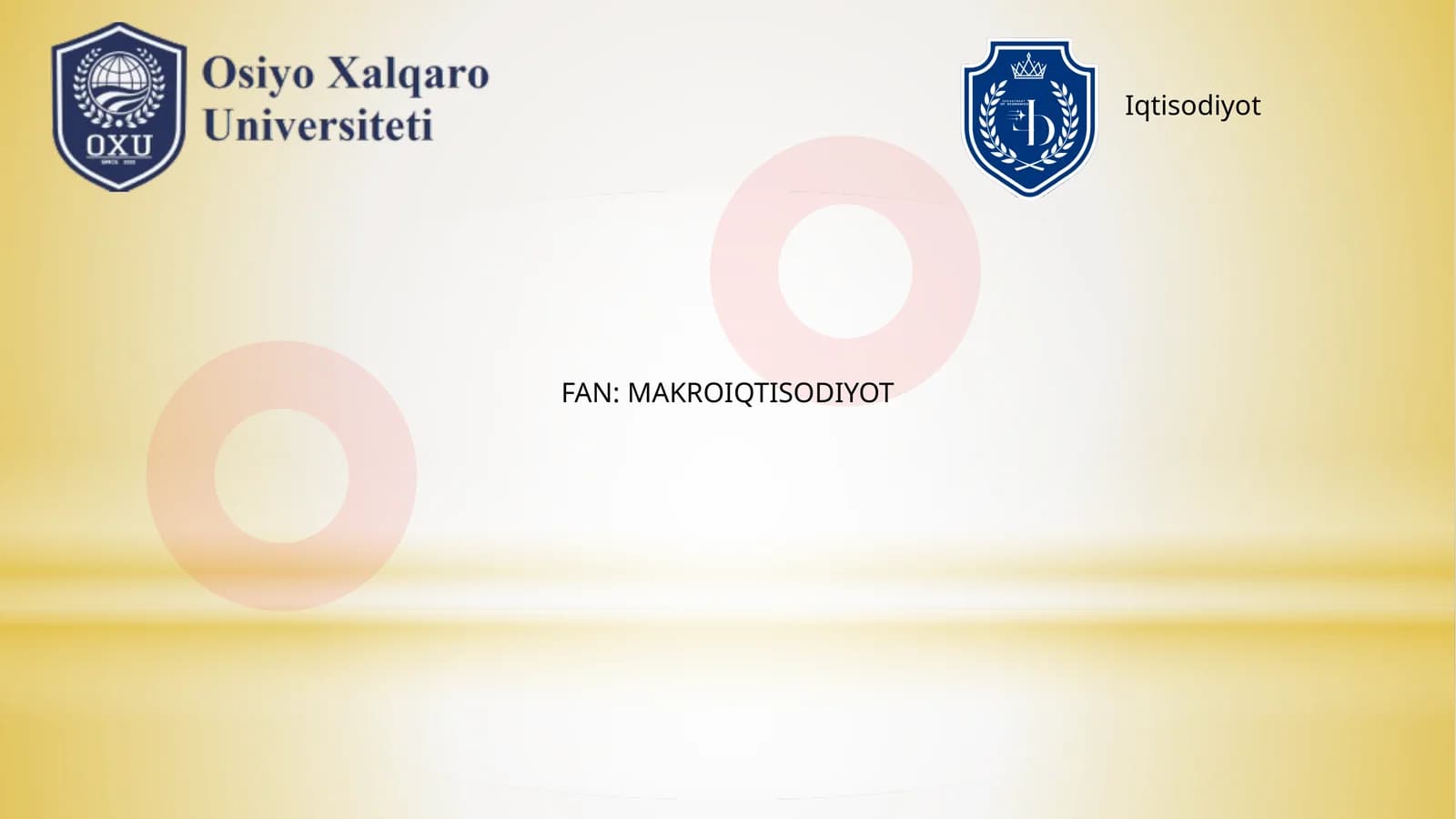 MАKRОIQTISОDIYOT