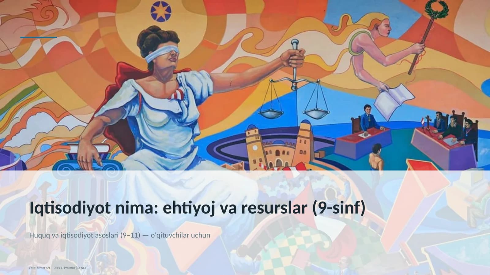 Huquq va iqtisodiyot asoslari (9–11)