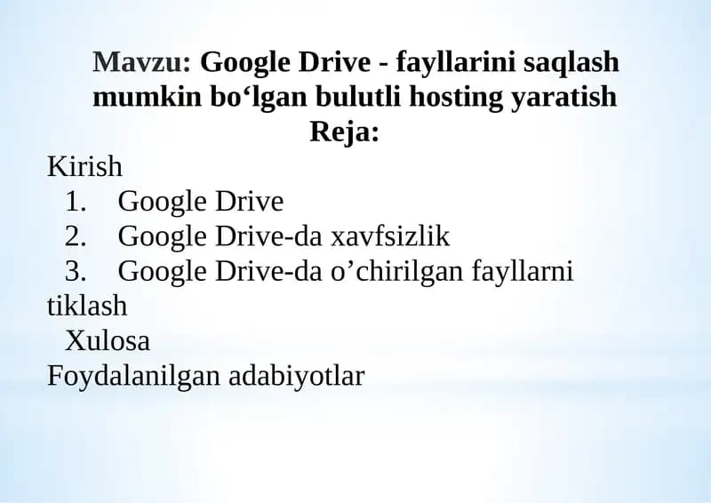 Google Drive