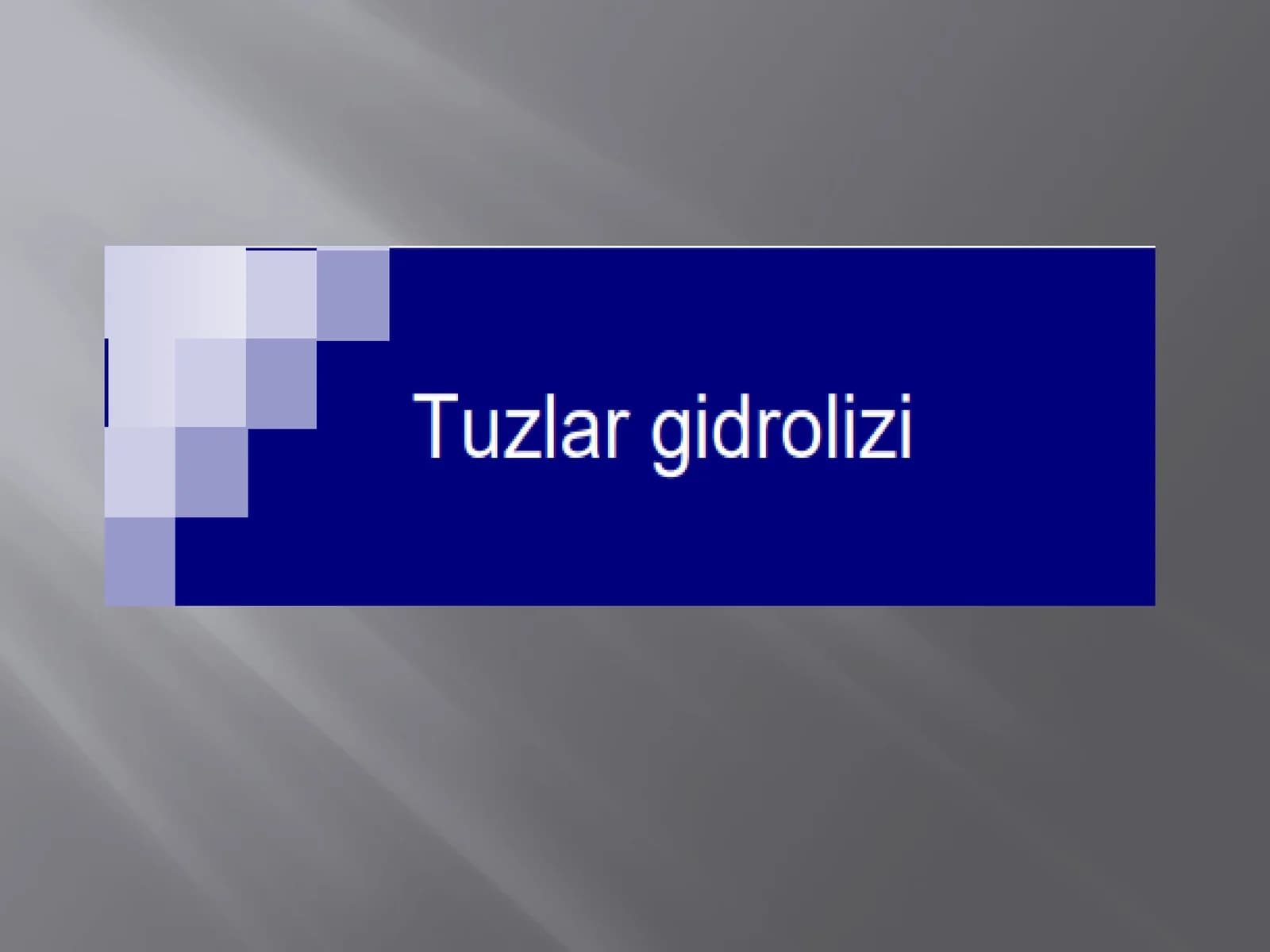 Gidroliz