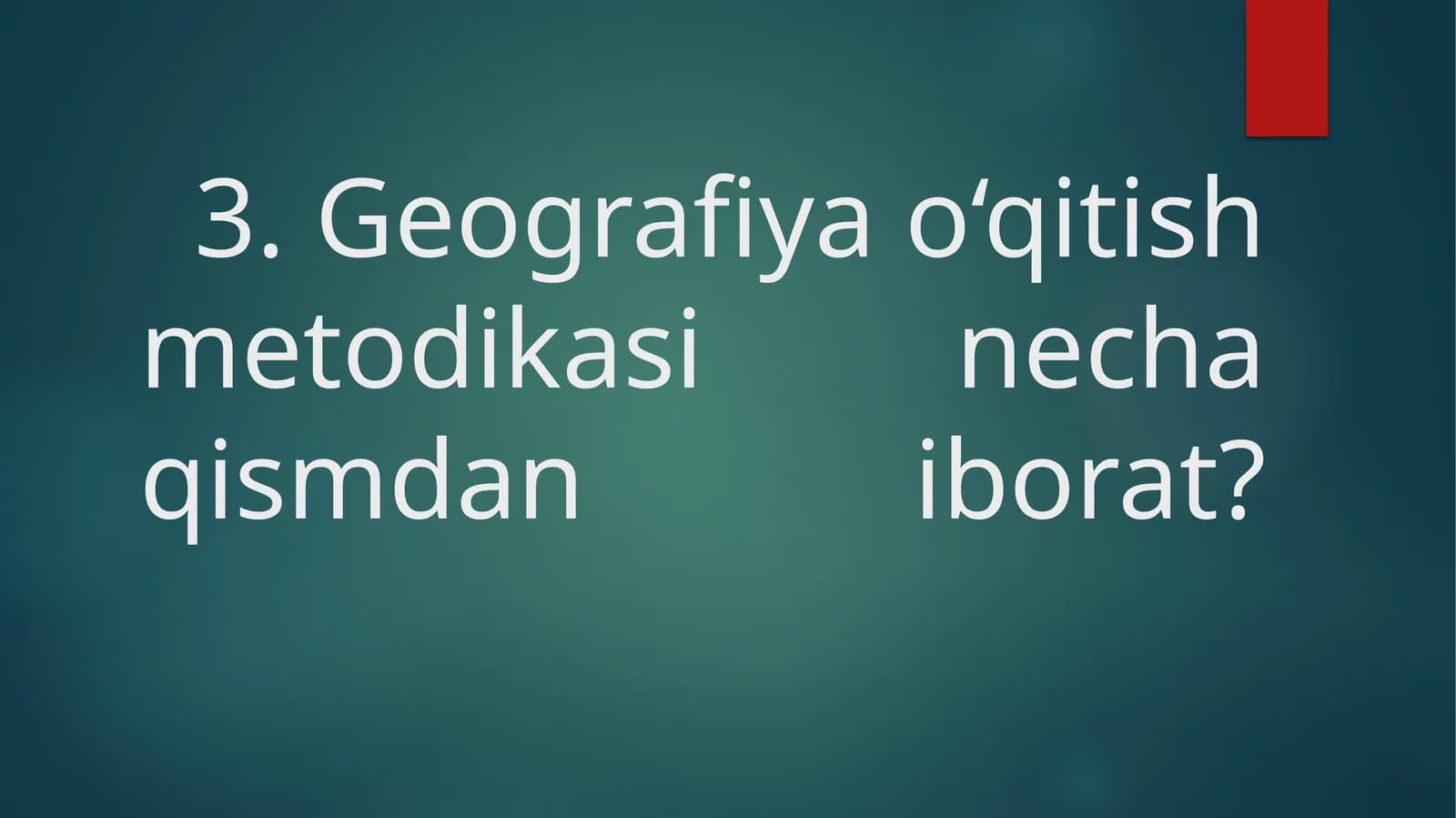 GEOGRAFIYA METODIKASITAʼLIMOTININGSHAKLLANISHI VA RIVOJLANISHI, BOSHLANG’ICHMAKTAB GEOGRAFIYA FANINING RIVOJLANISH BOSQICHLARI