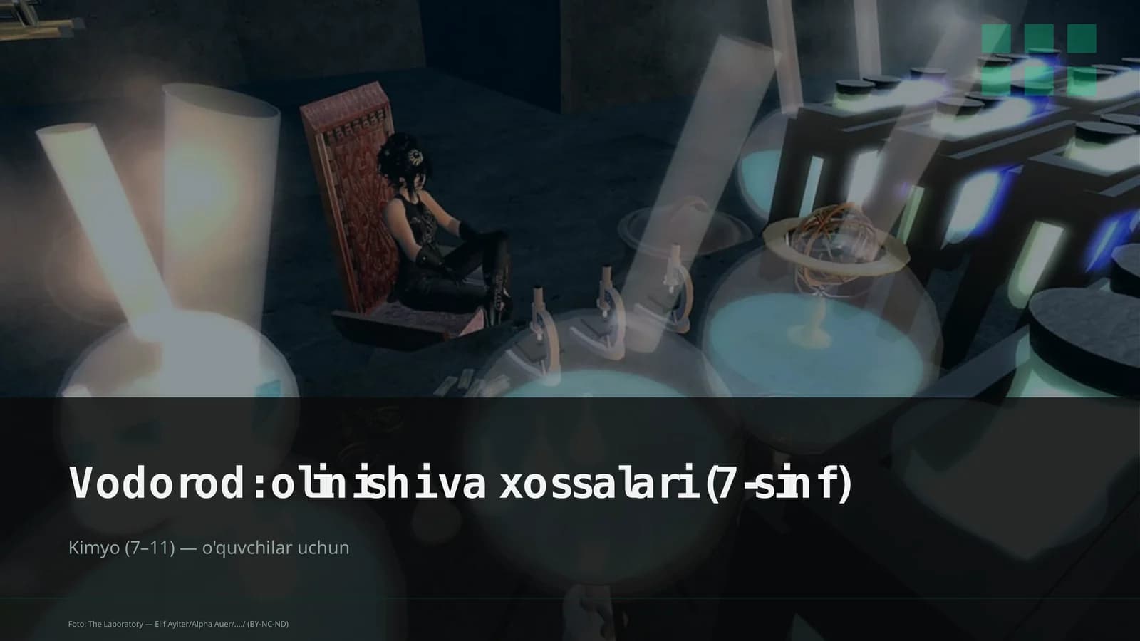 Vodorod: olinishi va xossalari (7-sinf)