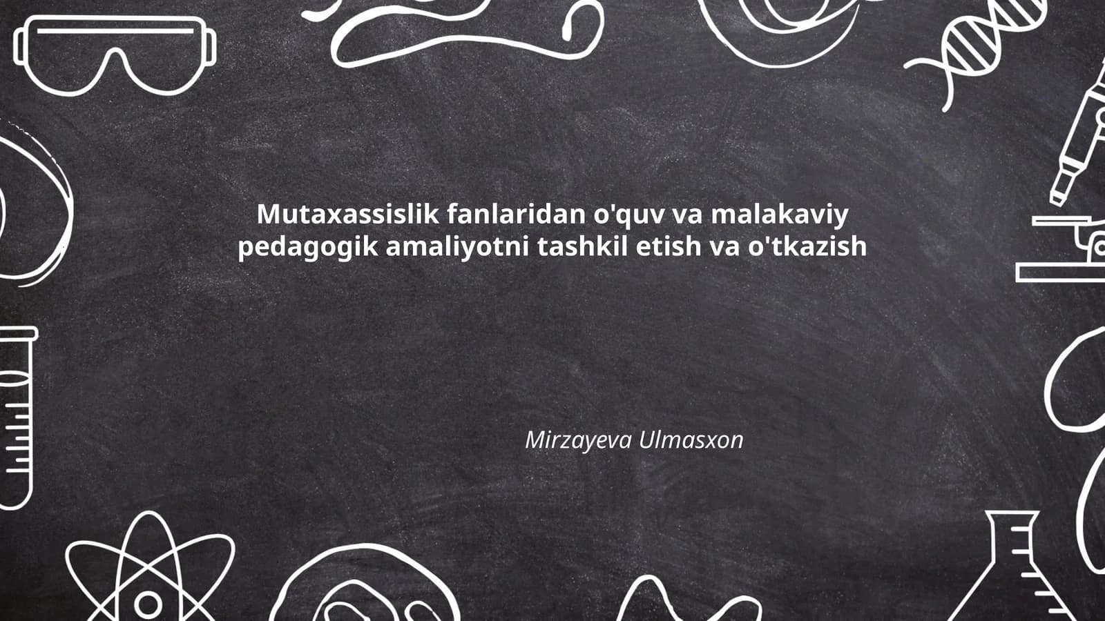 Amaliyot rejasini tuzish