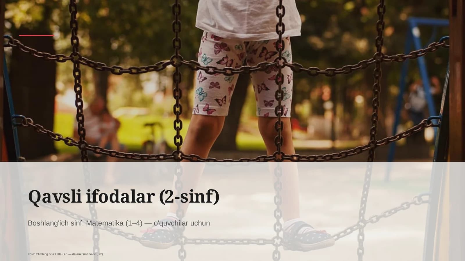 Qavsli ifodalar (2-sinf)